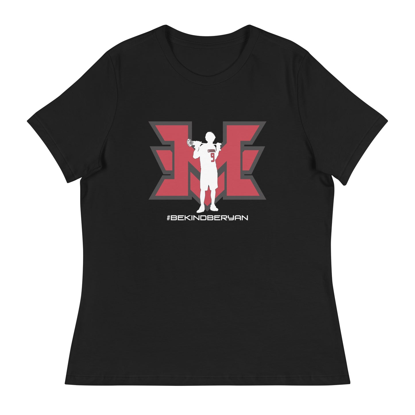 Women's MV Cougars Lax Club Bella + Canvas Relaxed T-shirt | #BEKINDBERYAN