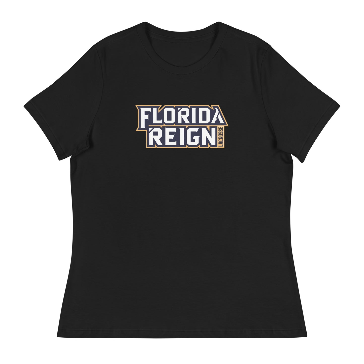 Women's Florida Reign Lacrosse Bella + Canvas Relaxed T-shirt