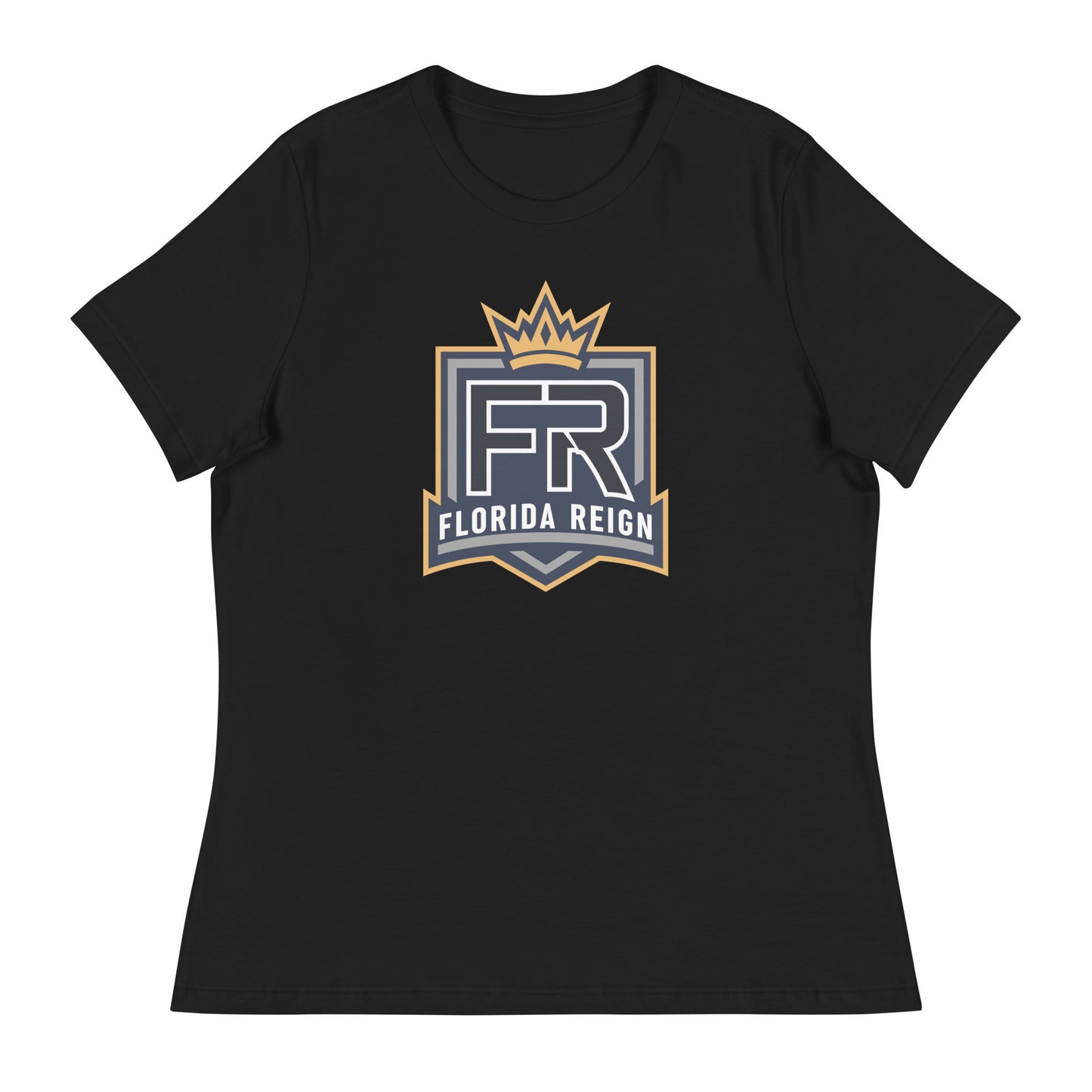 Women's Florida Reign Lacrosse Bella + Canvas Relaxed T-shirt
