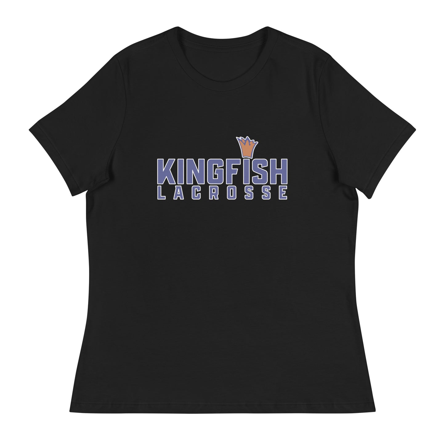 Women's Kingfish Lacrosse Bella + Canvas Relaxed T-shirt