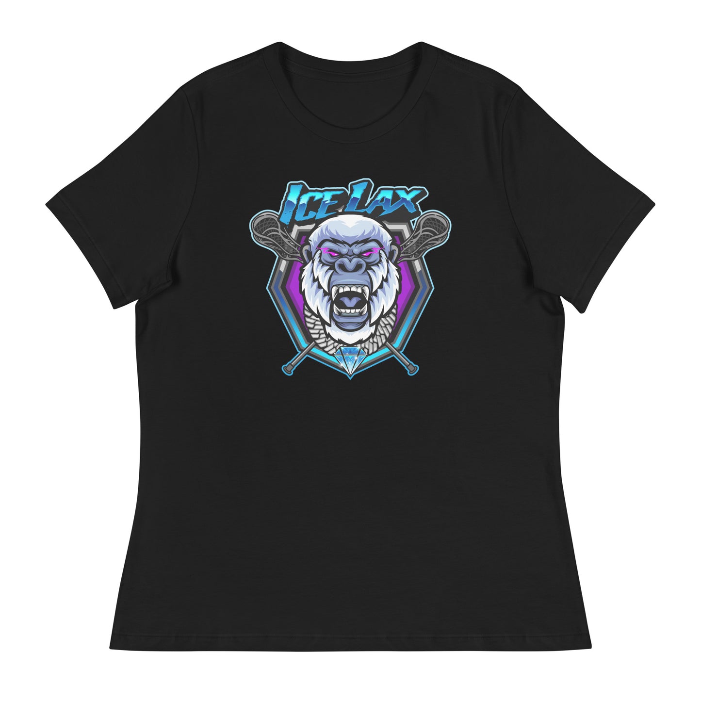 Women's ICE LAX Bella + Canvas Relaxed T-shirt