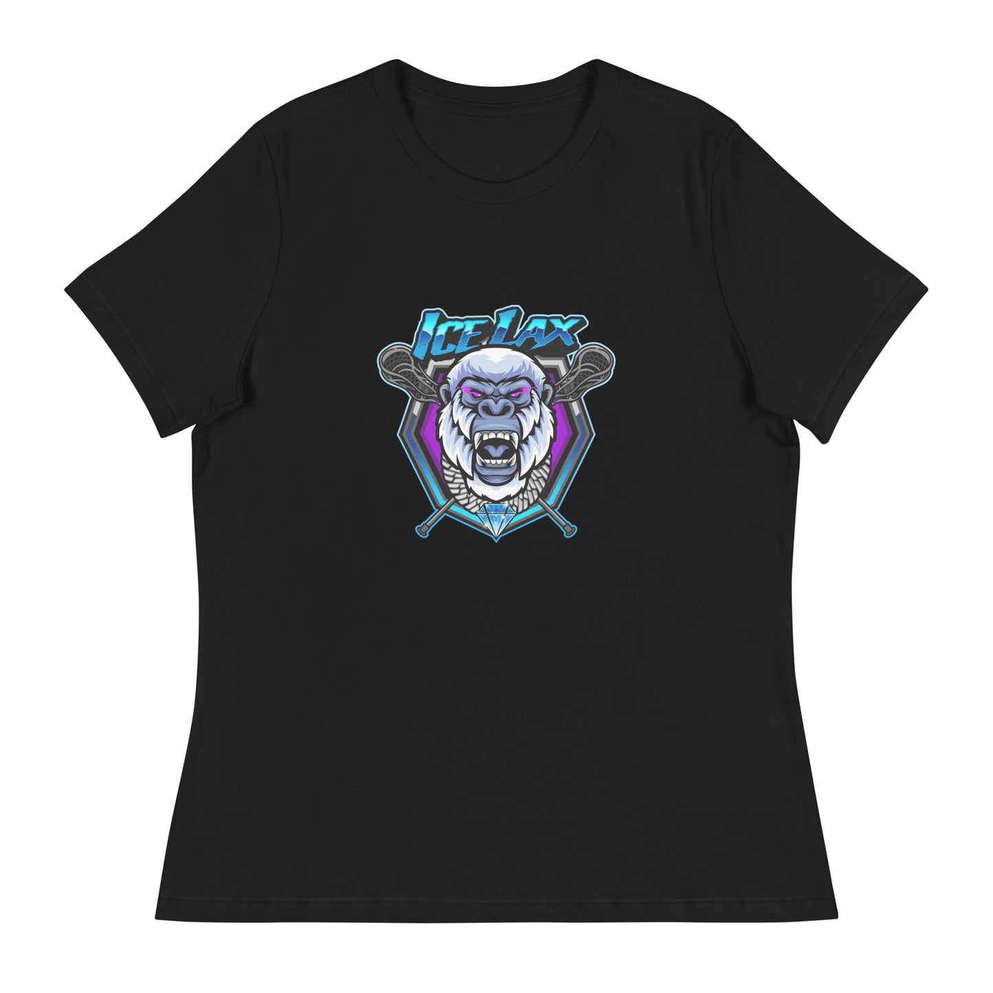 Women's ICE LAX Bella + Canvas Relaxed T-shirt