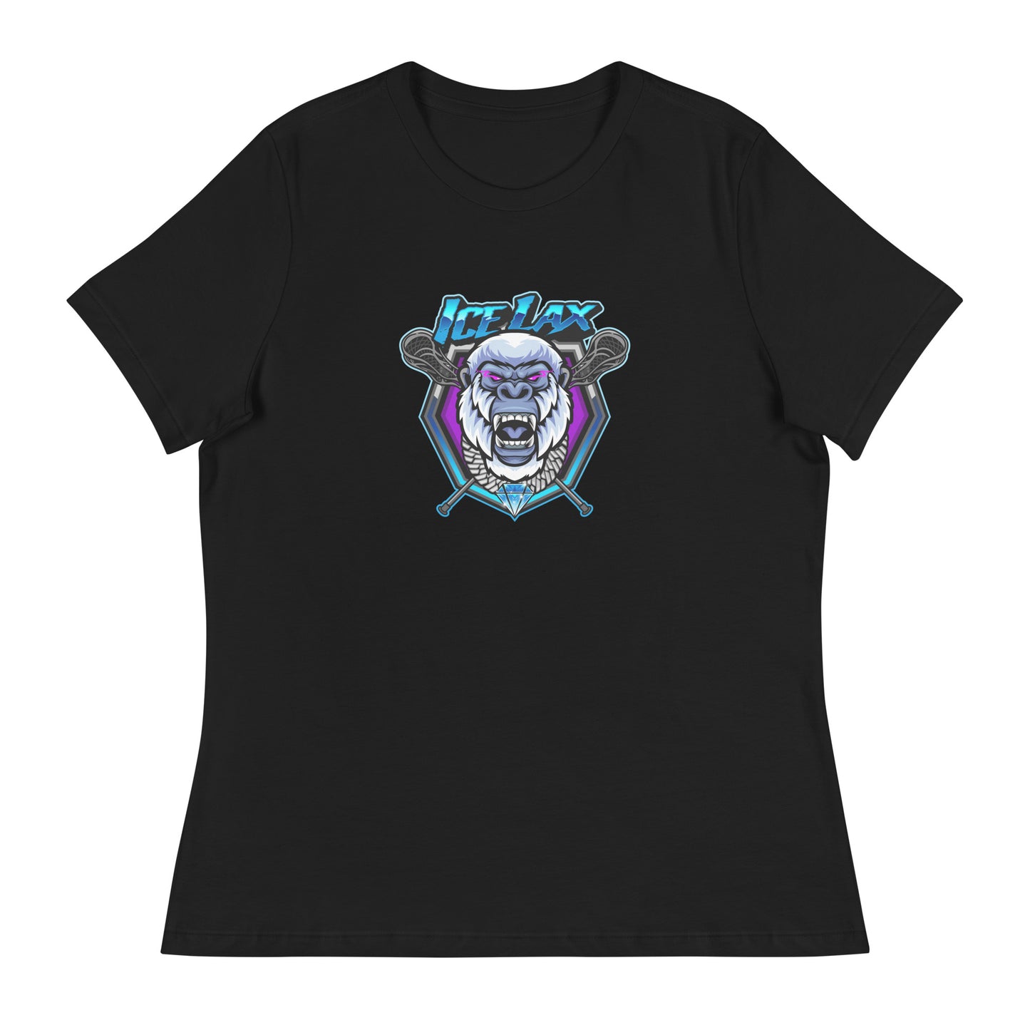 Women's ICE LAX Bella + Canvas Relaxed T-shirt