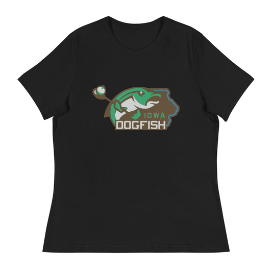 Women's Iowa Dogfish Bella + Canvas Relaxed T-shirt