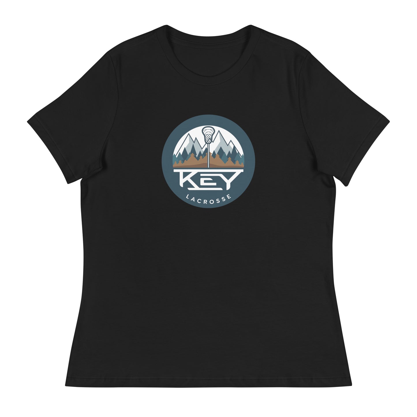 Women's Key Lacrosse Bella + Canvas Relaxed T-shirt