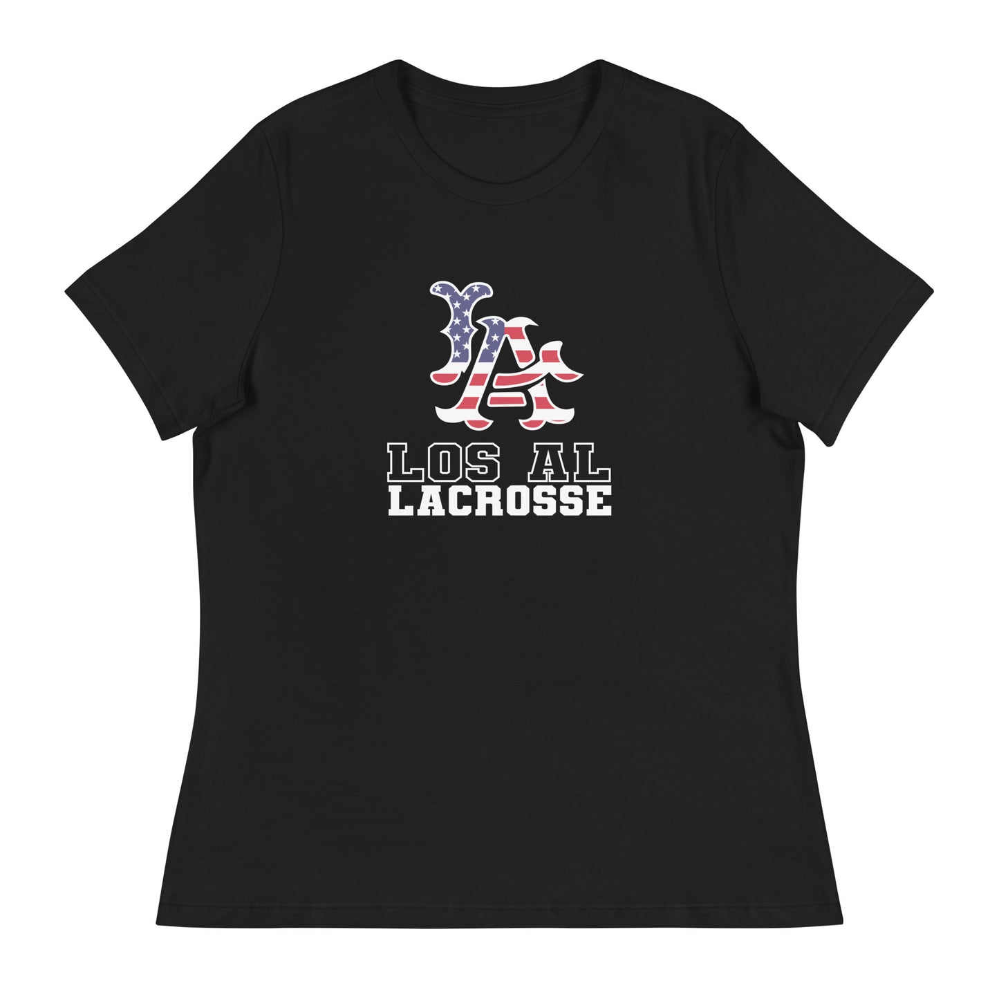 Women's Los Al Lacrosse Bella + Canvas Relaxed T-shirt