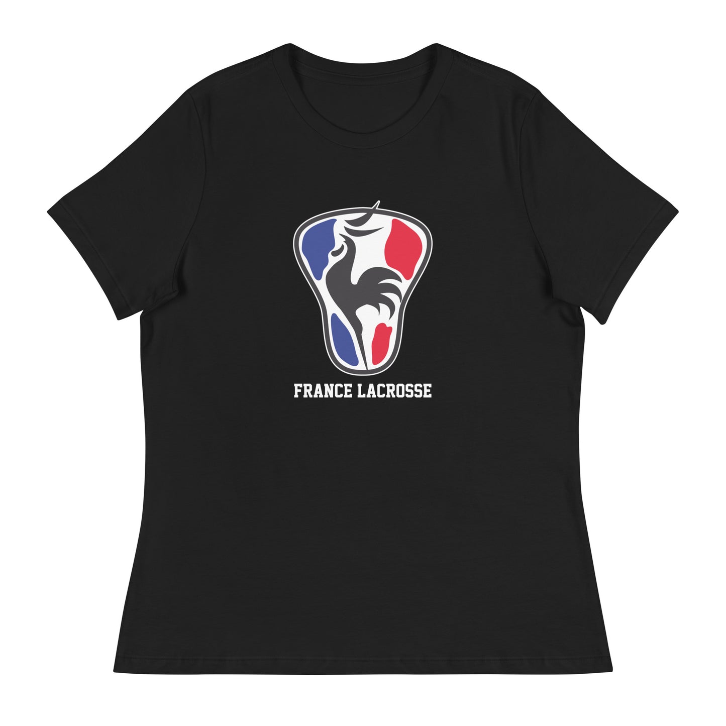 Women's France Lacrosse Bella + Canvas Relaxed T-shirt
