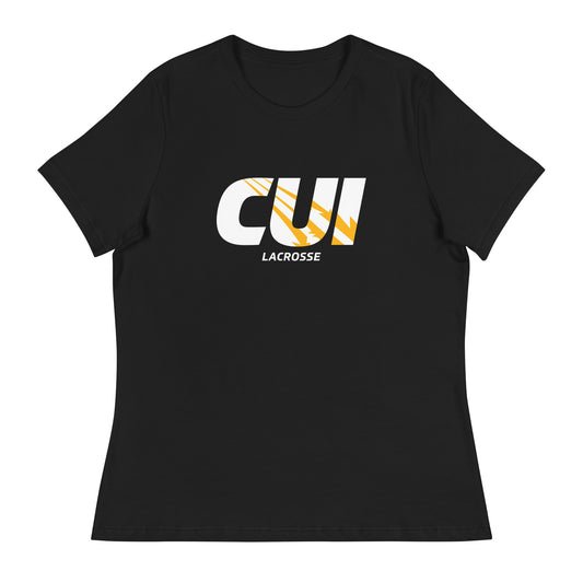Women's CUI Lacrosse Bella + Canvas Relaxed T-shirt