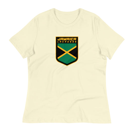 Women's Jamaica Lacrosse Bella + Canvas Relaxed T-Shirt