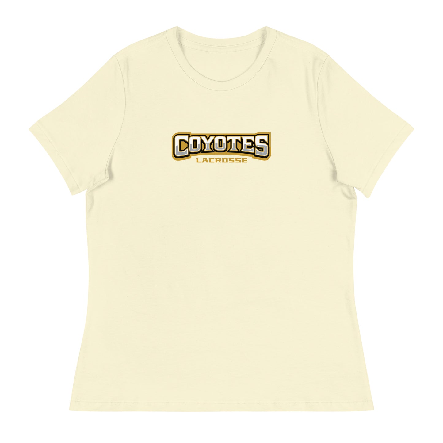 Women's Coyotes Lacrosse Bella + Canvas Relaxed T-Shirt