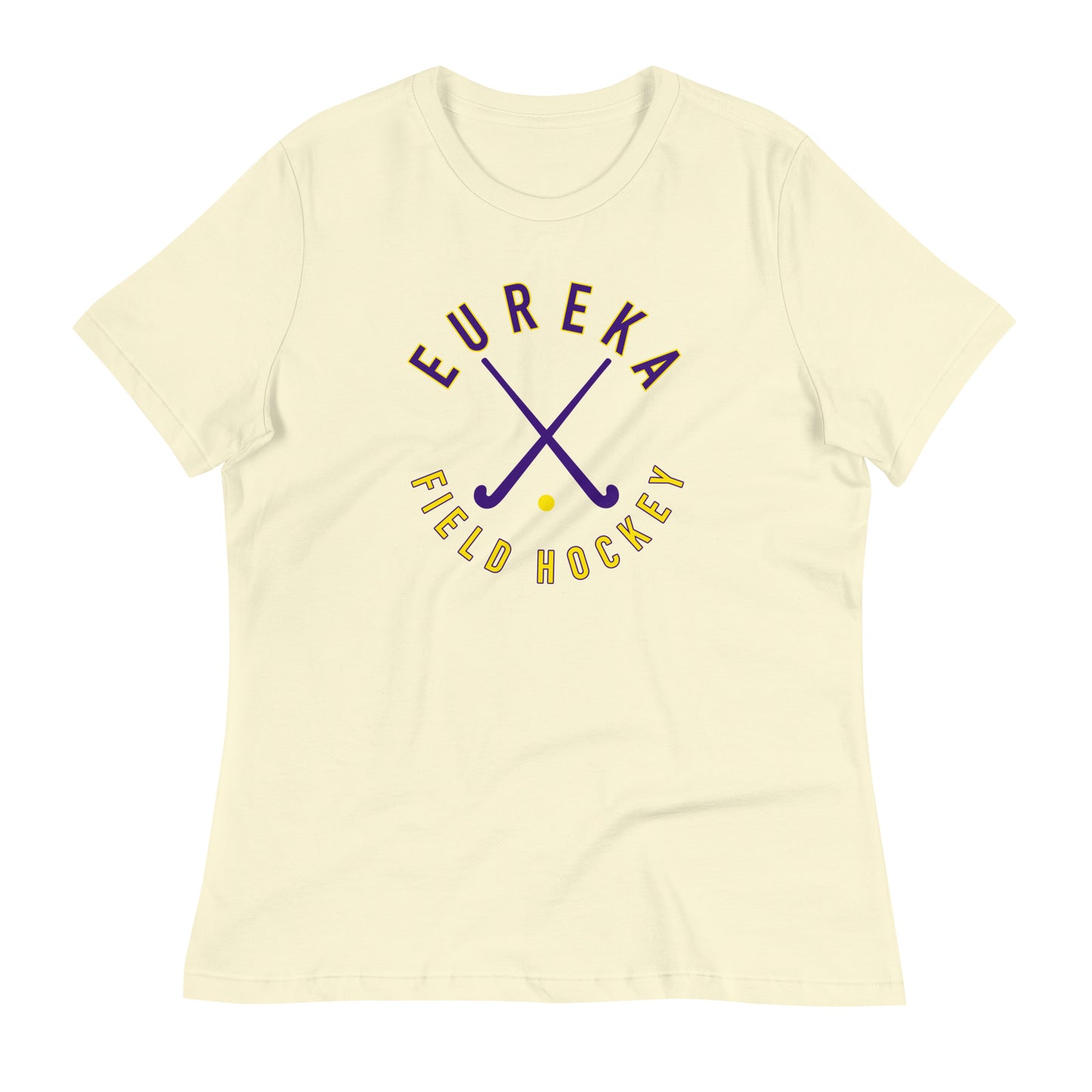 Women's Eureka Field Hockey Bella + Canvas Relaxed T-Shirt