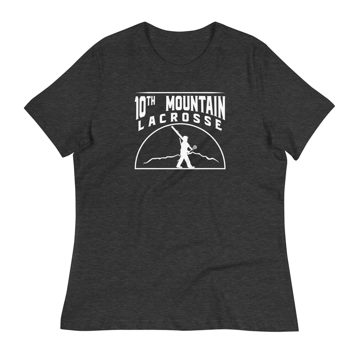 Women's 10th Mountain Lacrosse Bella + Canvas T-Shirt