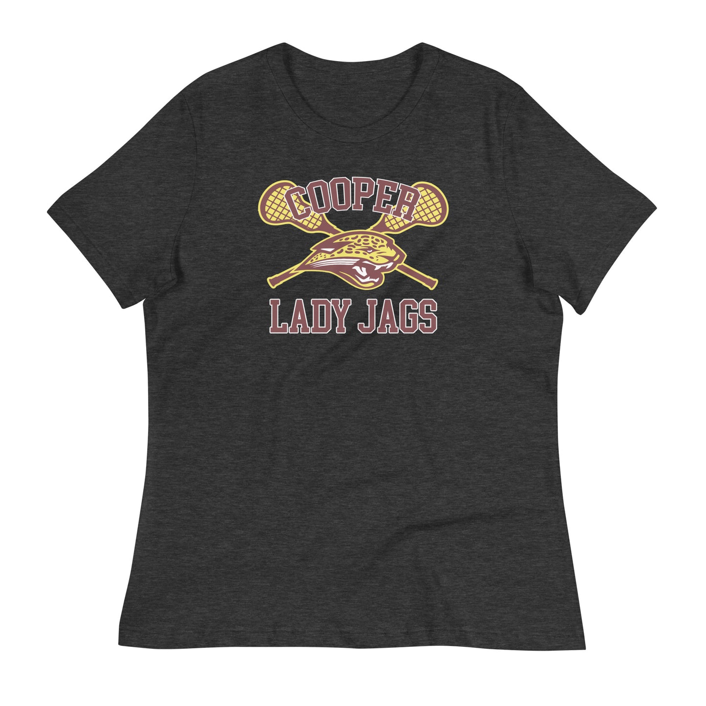 Women's Cooper Lacrosse Bella + Canvas T-Shirt