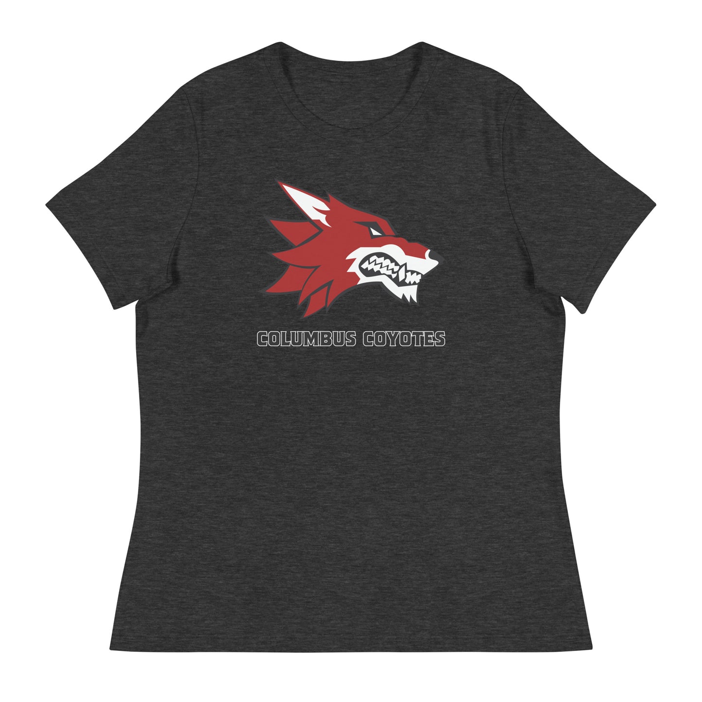 Women's Columbus Coyotes Bella + Canvas Relaxed T-Shirt