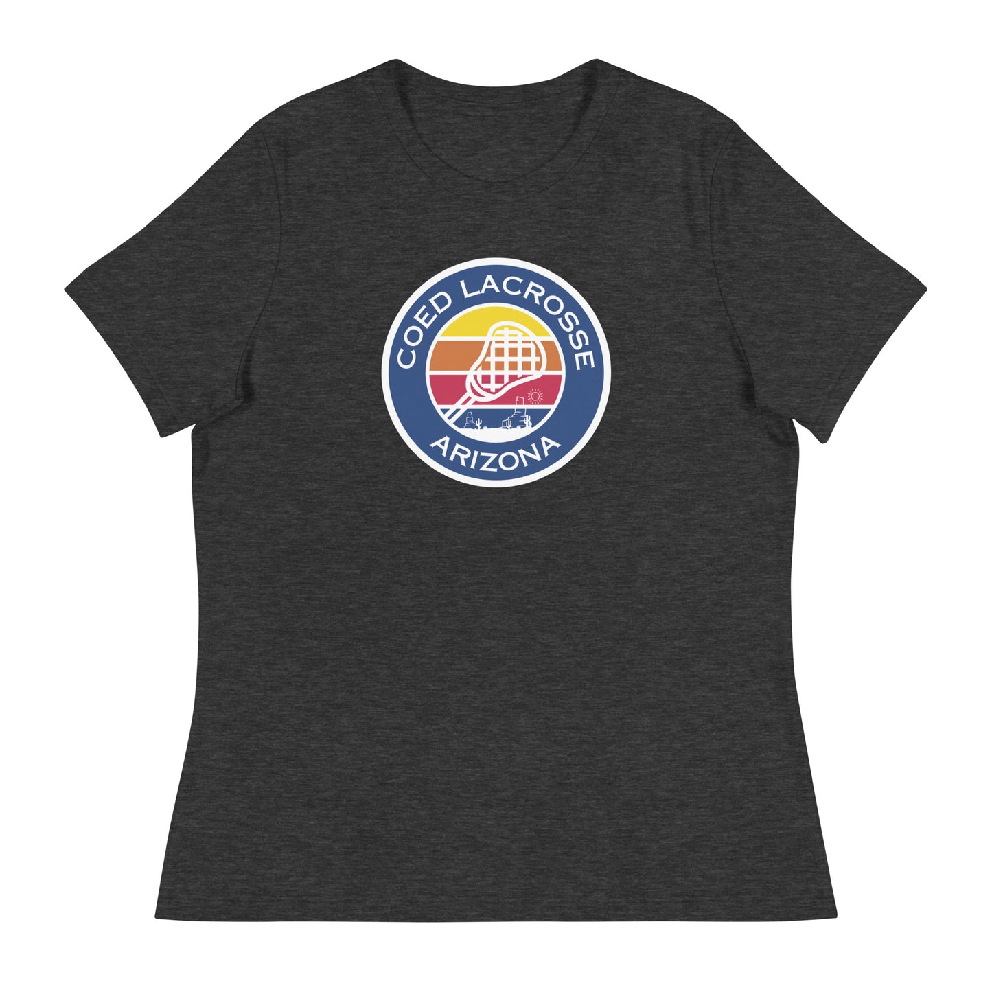 Women's Coed Lacrosse Bella + Canvas Relaxed T-Shirt
