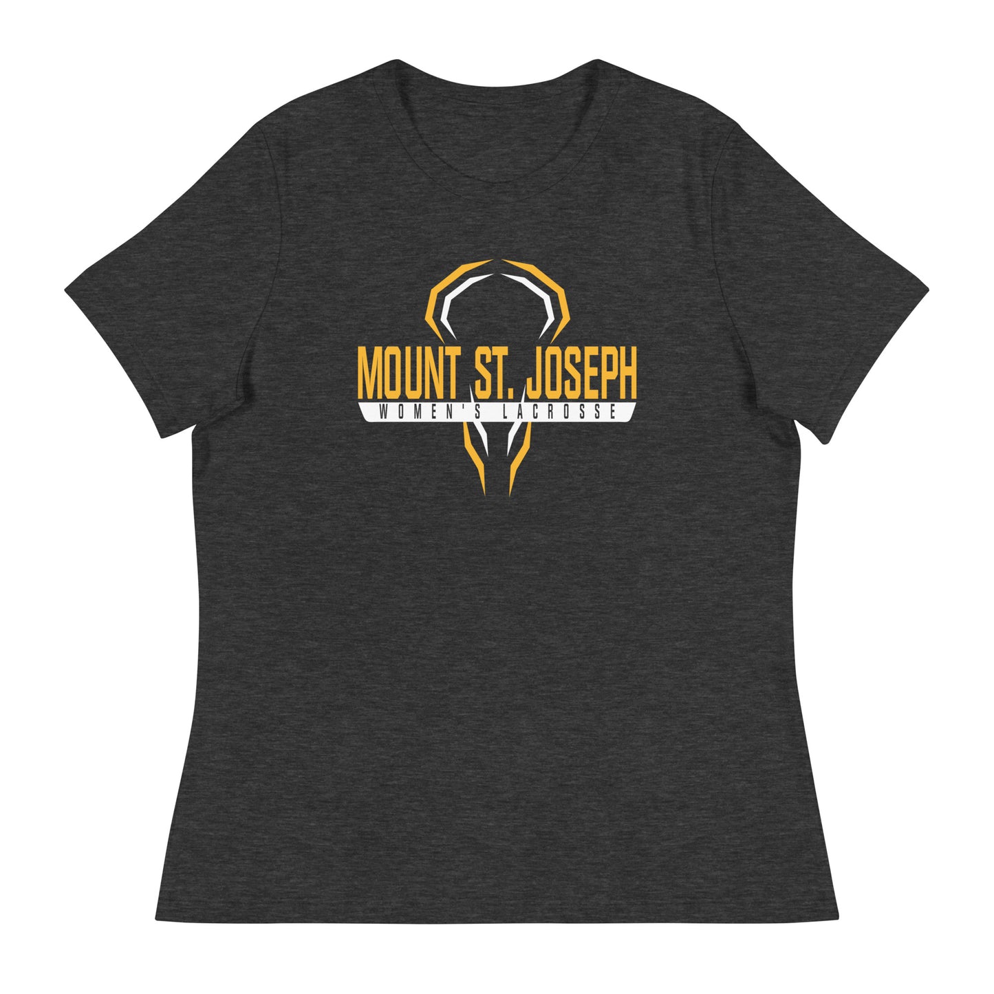Women's MSJ Lacrosse Bella + Canvas Relaxed T-Shirt
