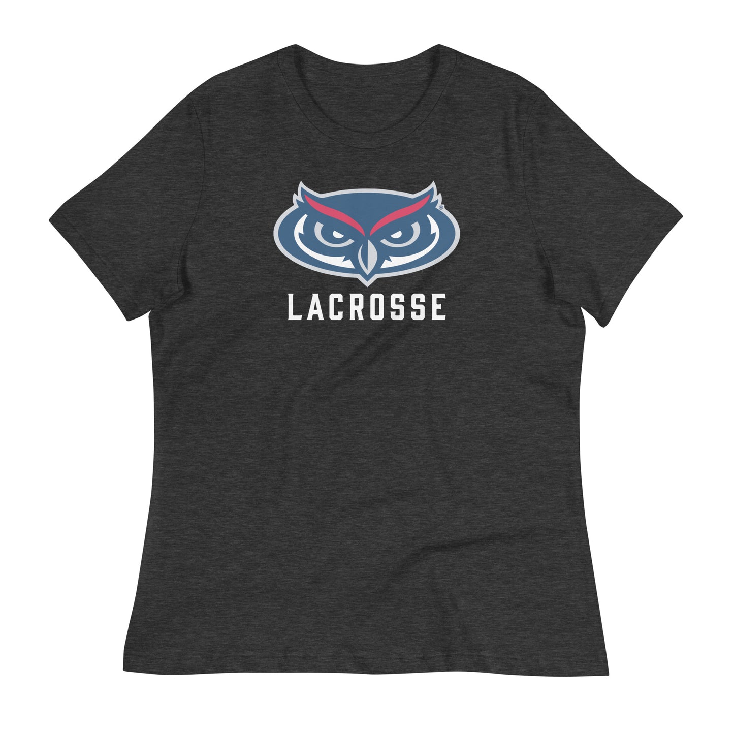 Women's FAU Lacrosse Bella + Canvas Relaxed Tee