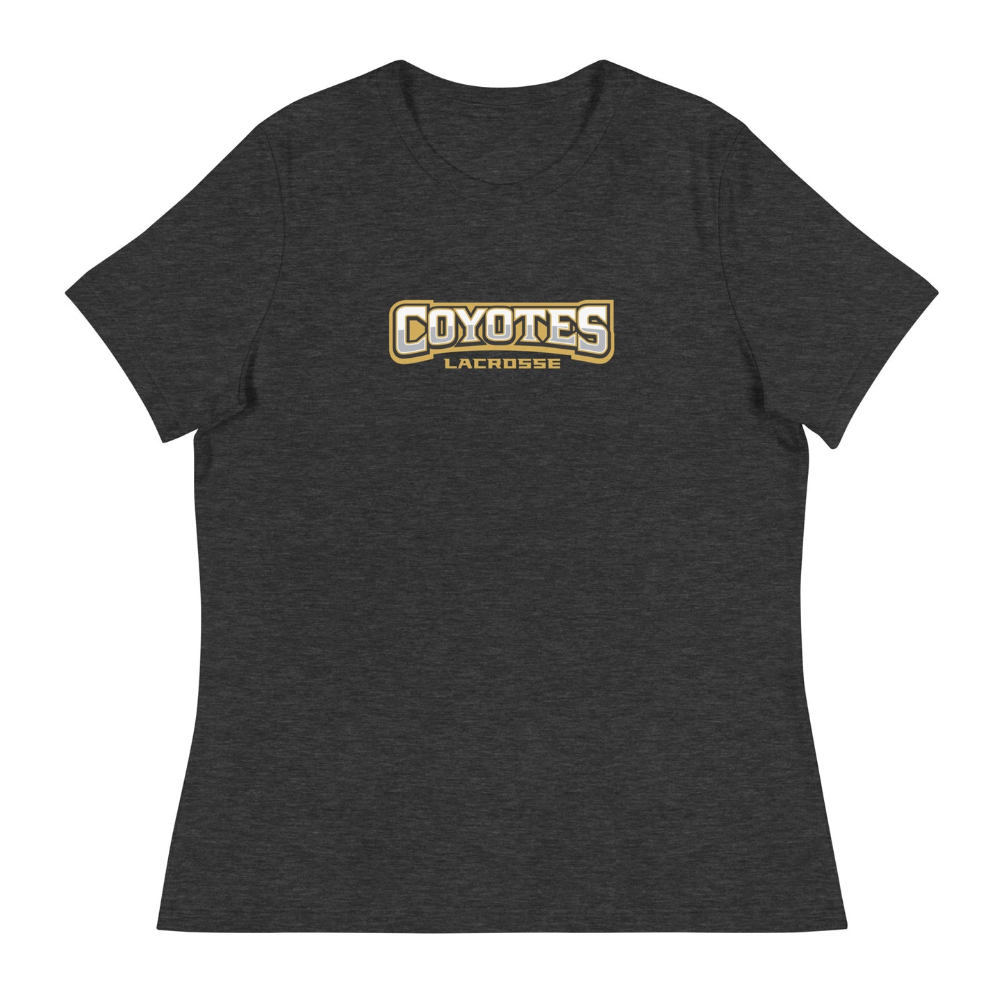 Women's Coyotes Lacrosse Bella + Canvas Relaxed T-Shirt