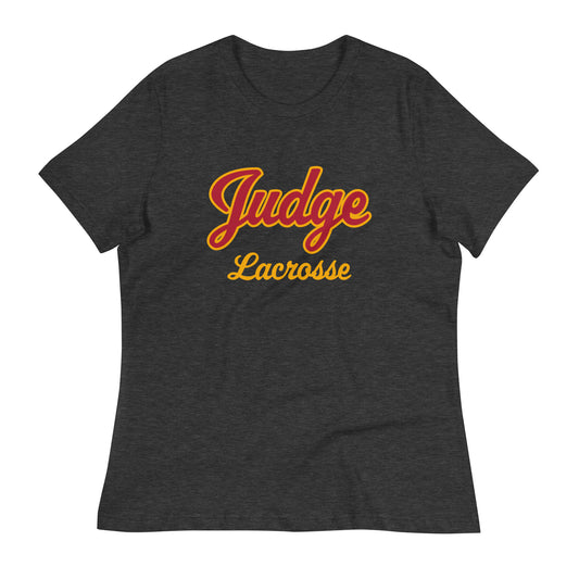 Women's Judge Lax Bella + Canvas Relaxed T-shirt