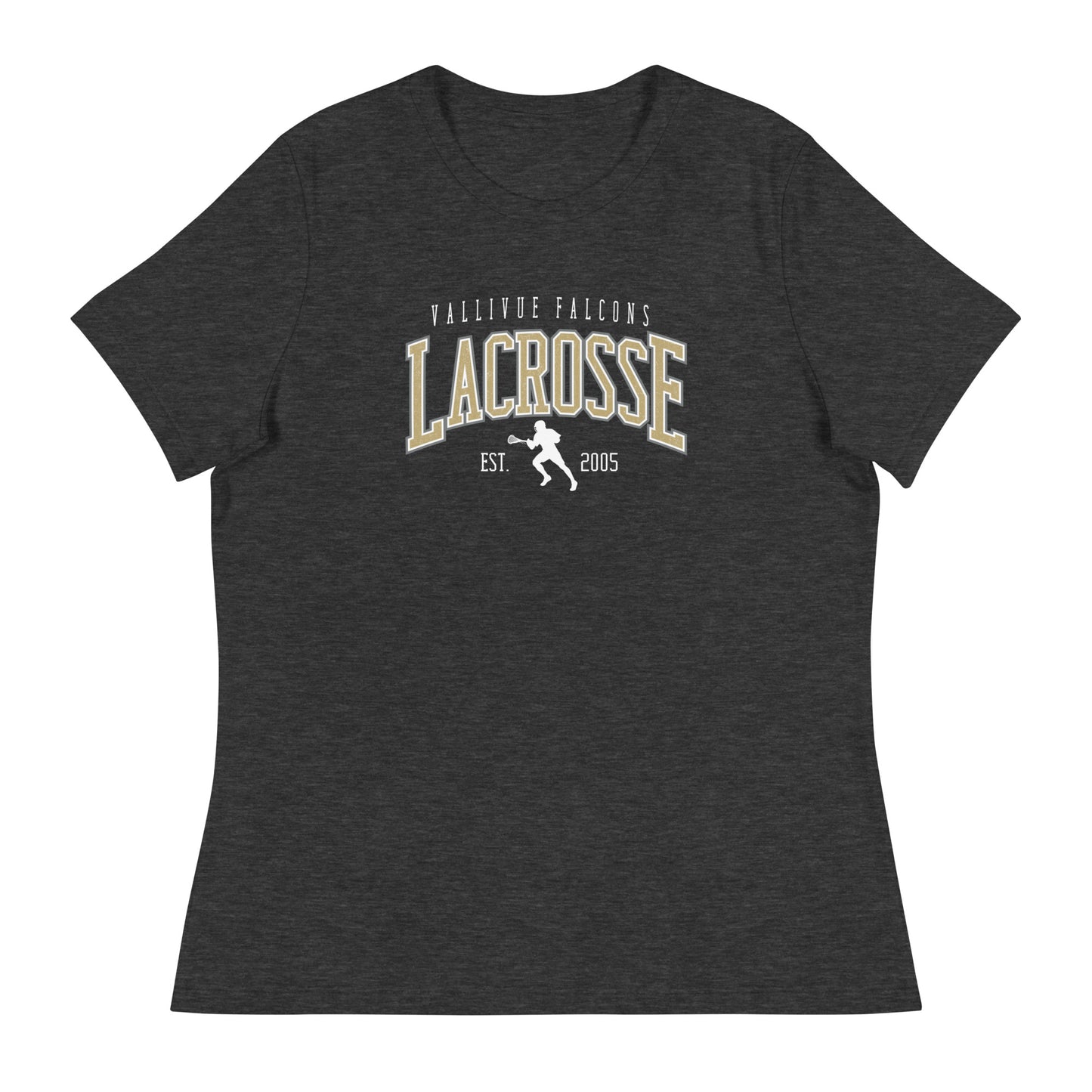 Women's Vallivue Lacrosse Bella + Canvas Relaxed T-shirt