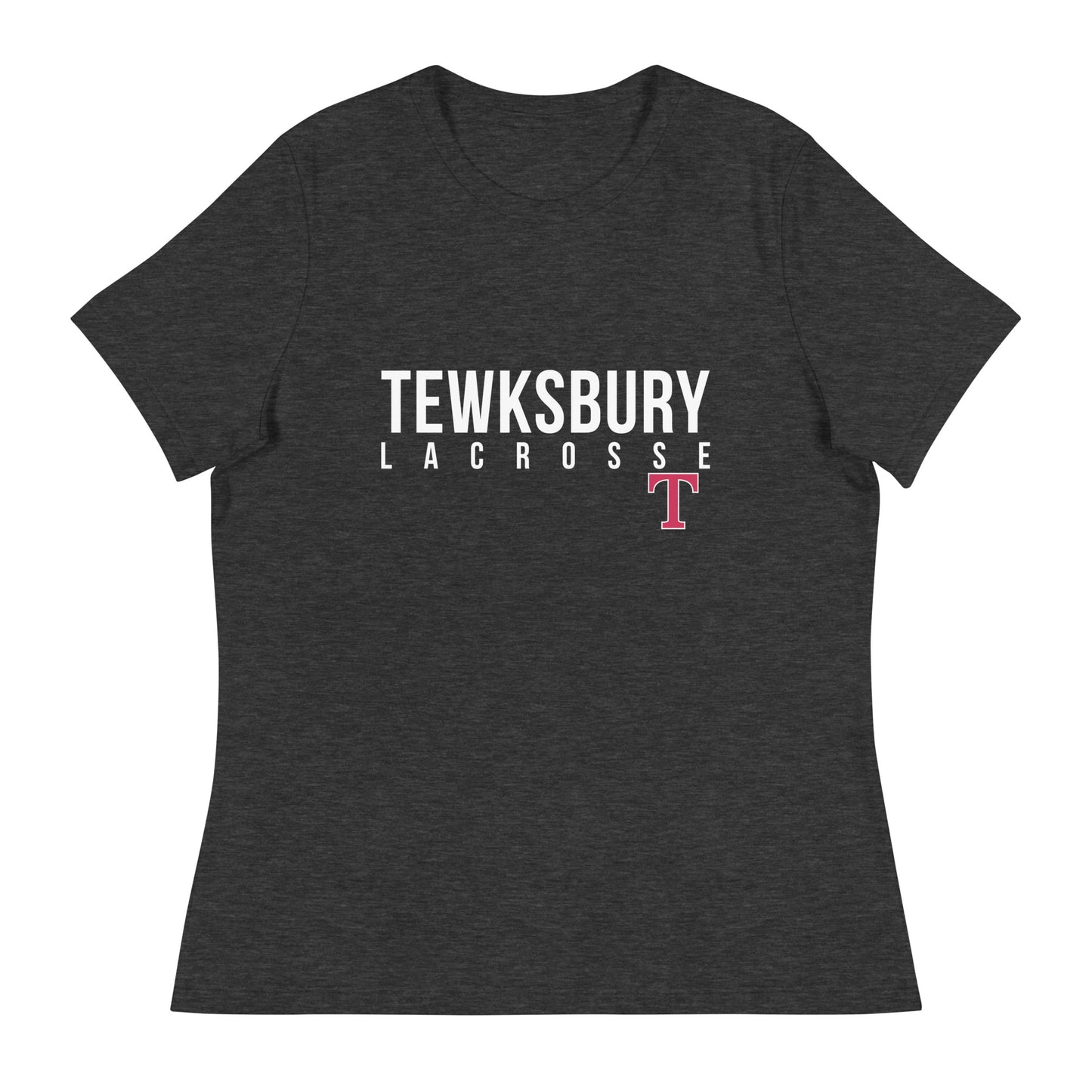 Women's TMHS Lacrosse Bella + Canvas Relaxed T-shirt