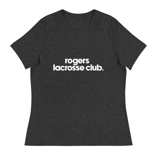Women's Rogers Lacrosse Bella + Canvas Relaxed T-shirt