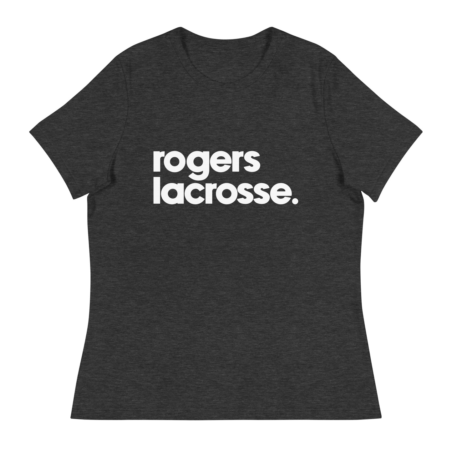Women's Rogers Lacrosse Bella + Canvas Relaxed T-shirt
