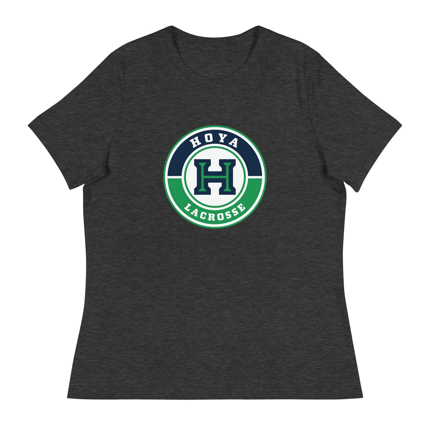 Women's Hoya Lacrosse Bella + Canvas Relaxed T-shirt