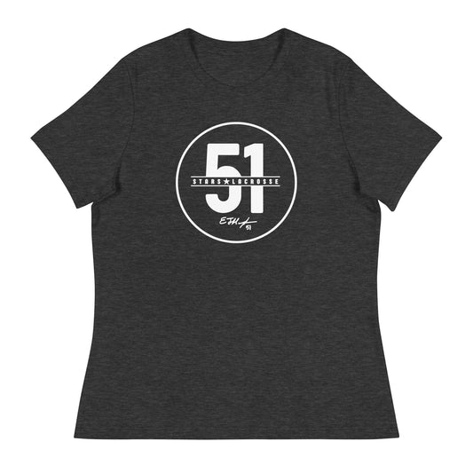 Women's 51 Stars Lacrosse Bella + Canvas Relaxed T-shirt