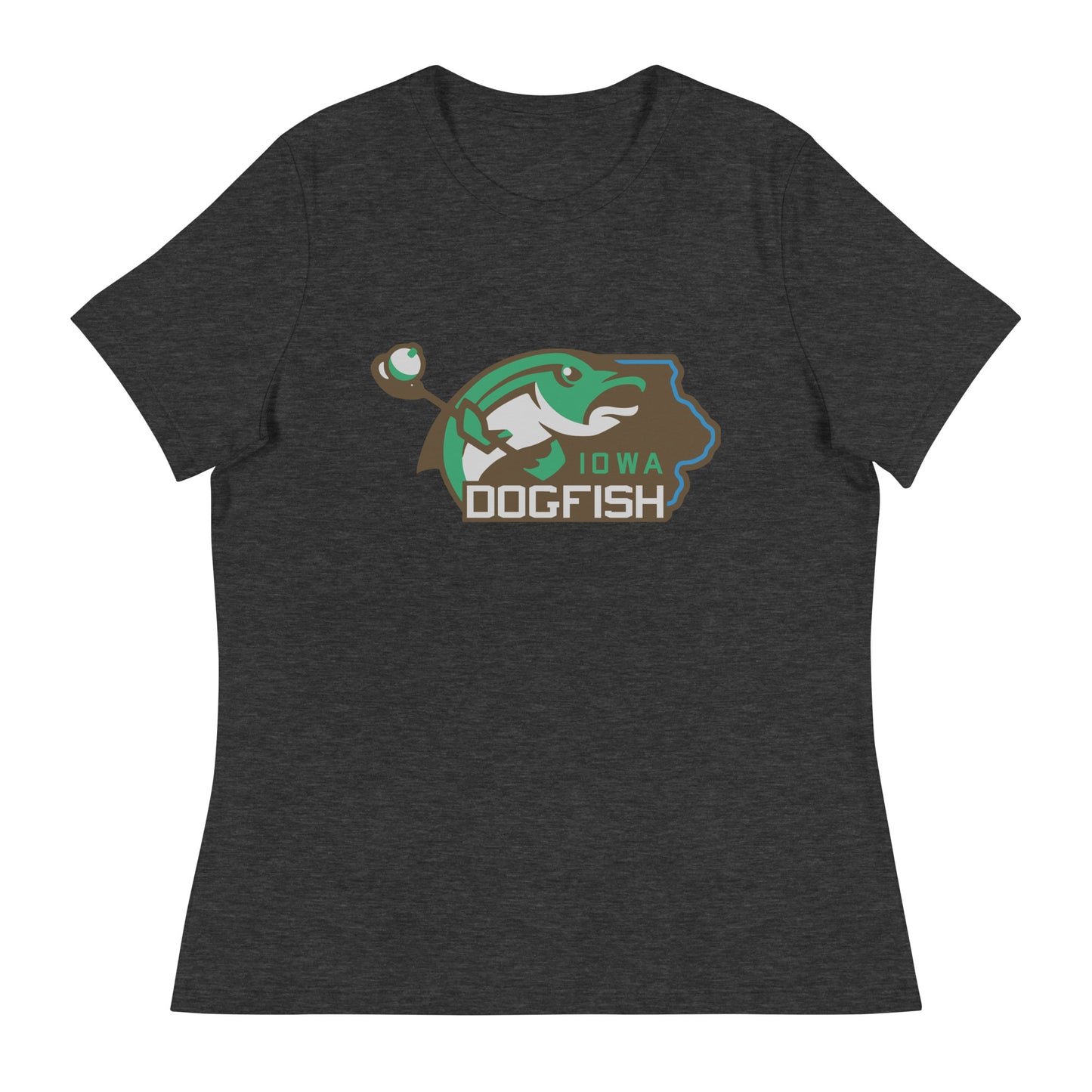 Women's Iowa Dogfish Bella + Canvas Relaxed T-shirt