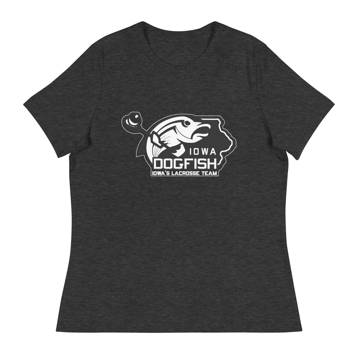 Women's Iowa Dogfish Bella + Canvas Relaxed T-shirt