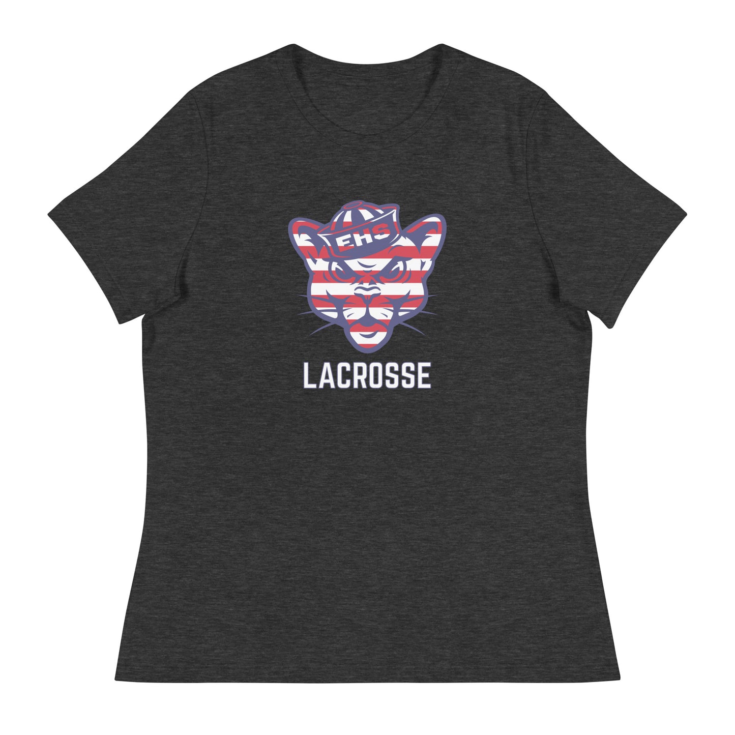Women's Evergreen Lacrosse USA Bella + Canvas T-Shirt