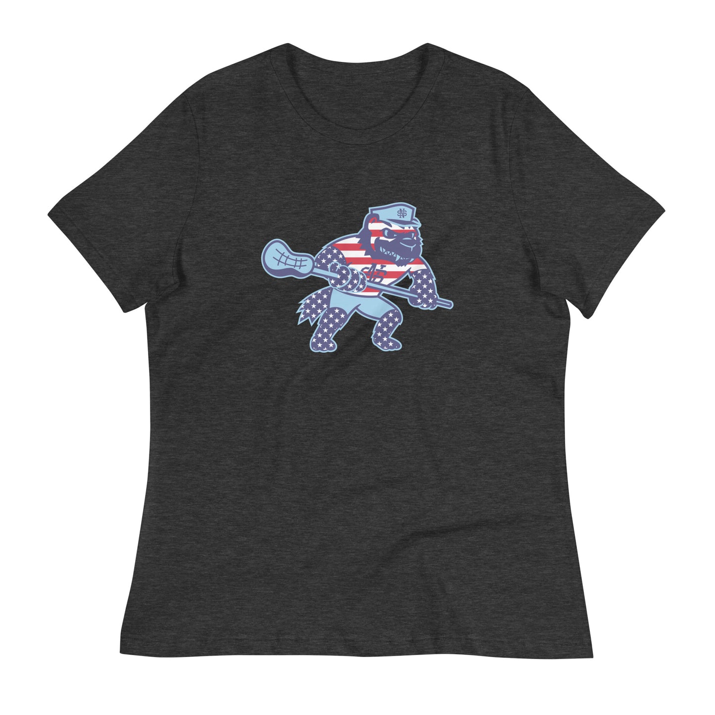 Women's North Stafford Lacrosse USA Bella + Canvas T-Shirt
