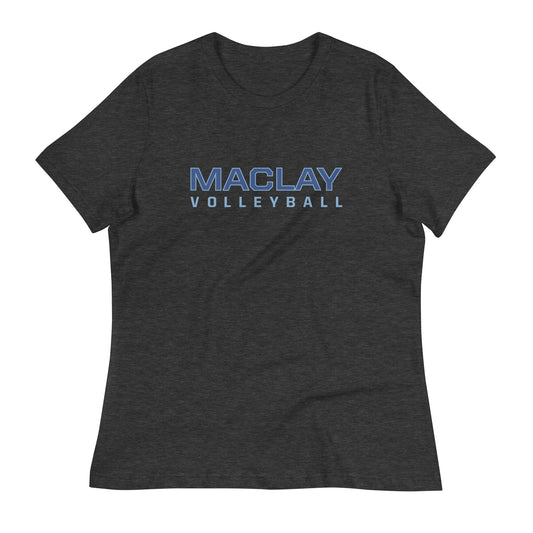 Women's Maclay Volleyball Bella + Canvas Relaxed T-Shirt