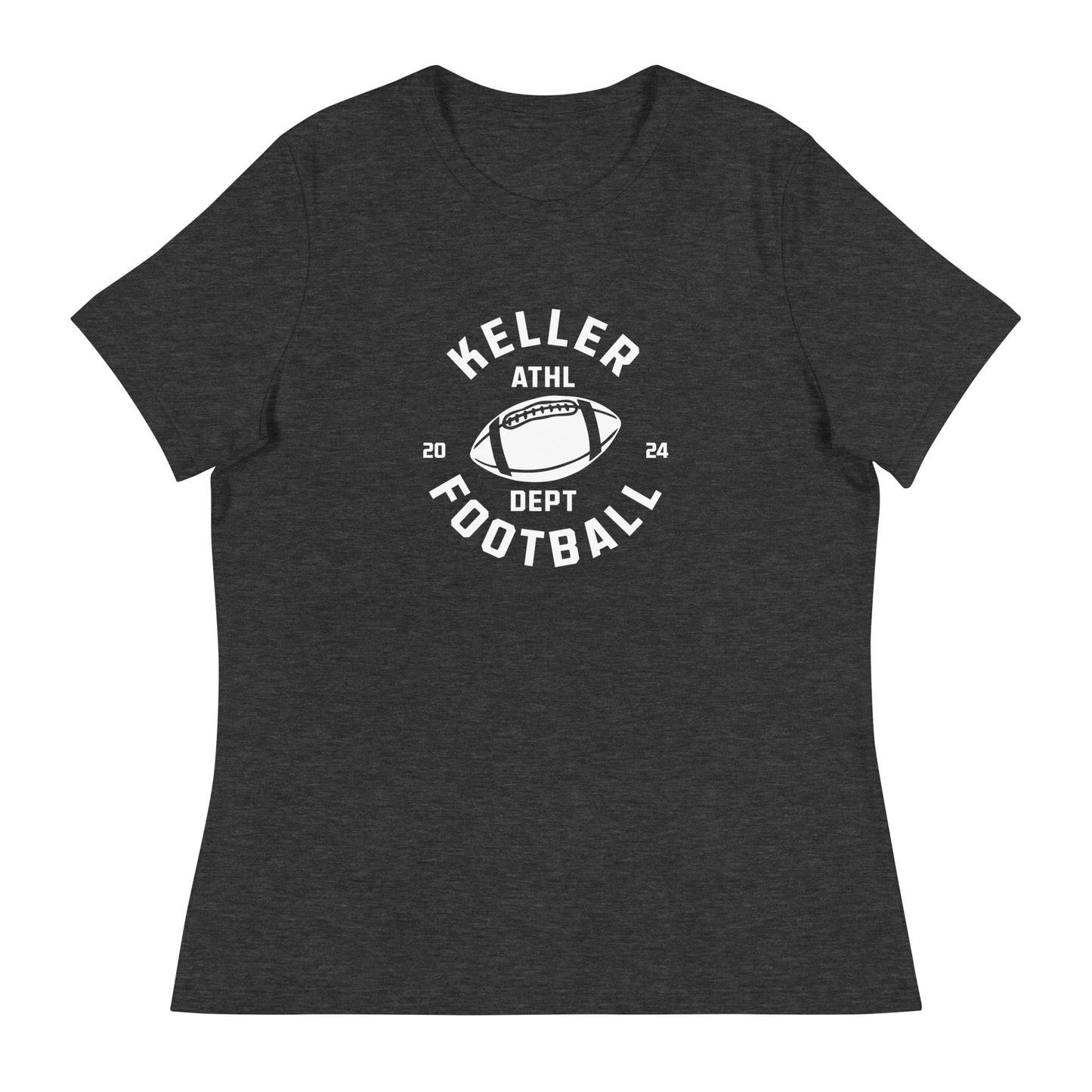 Women's Keller Football Bella + Canvas Relaxed T-Shirt