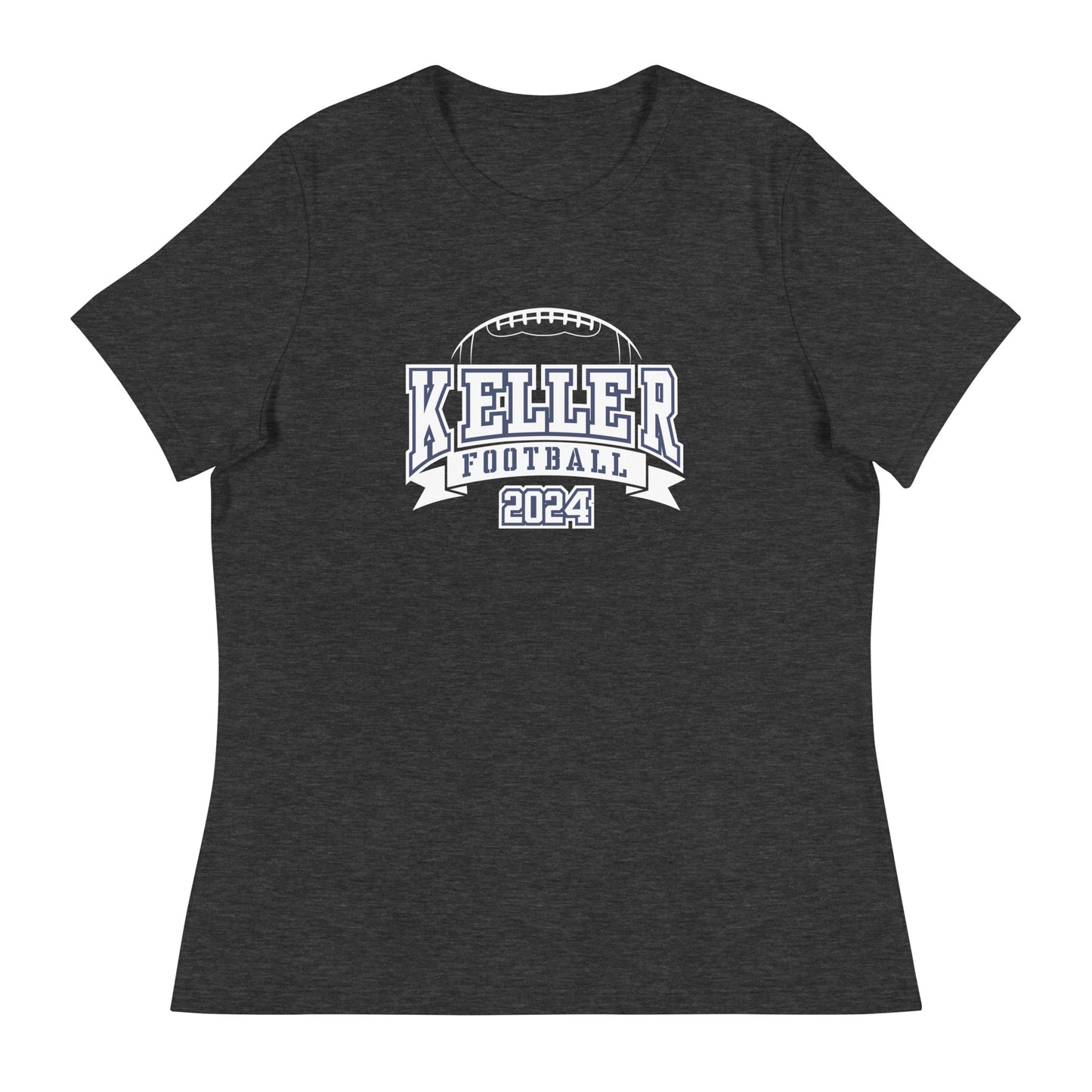Women's Keller Football Bella + Canvas Relaxed T-Shirt