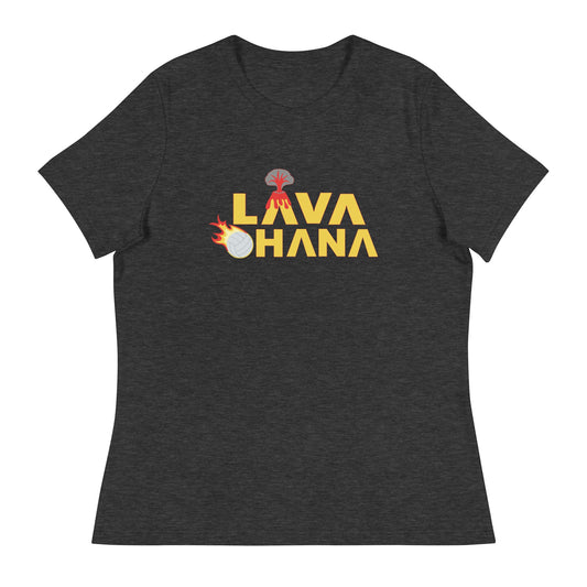 Women's LAVA Bella + Canvas Relaxed T-Shirt - Ohana