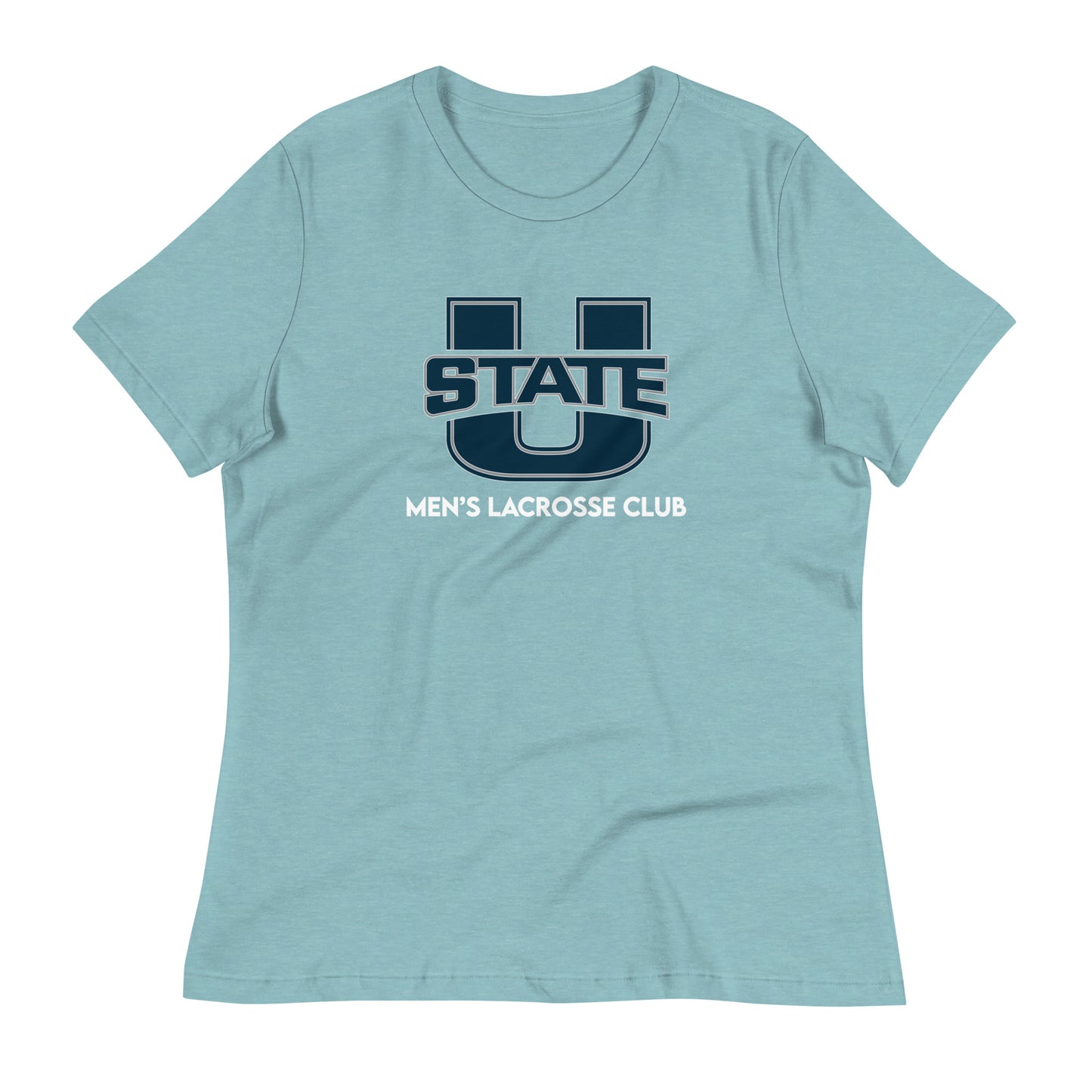 Women's USU Lacrosse Bella + Canvas Relaxed T-Shirt