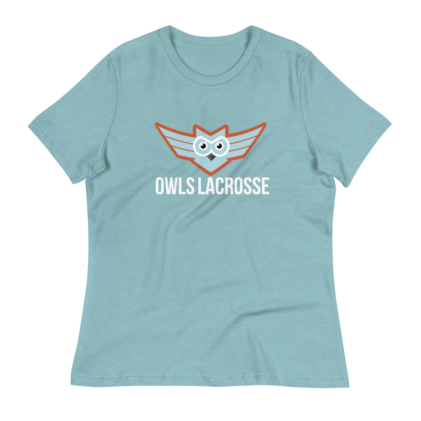 Women's OWLS Lacrosse Bella + Canvas Relaxed Tee