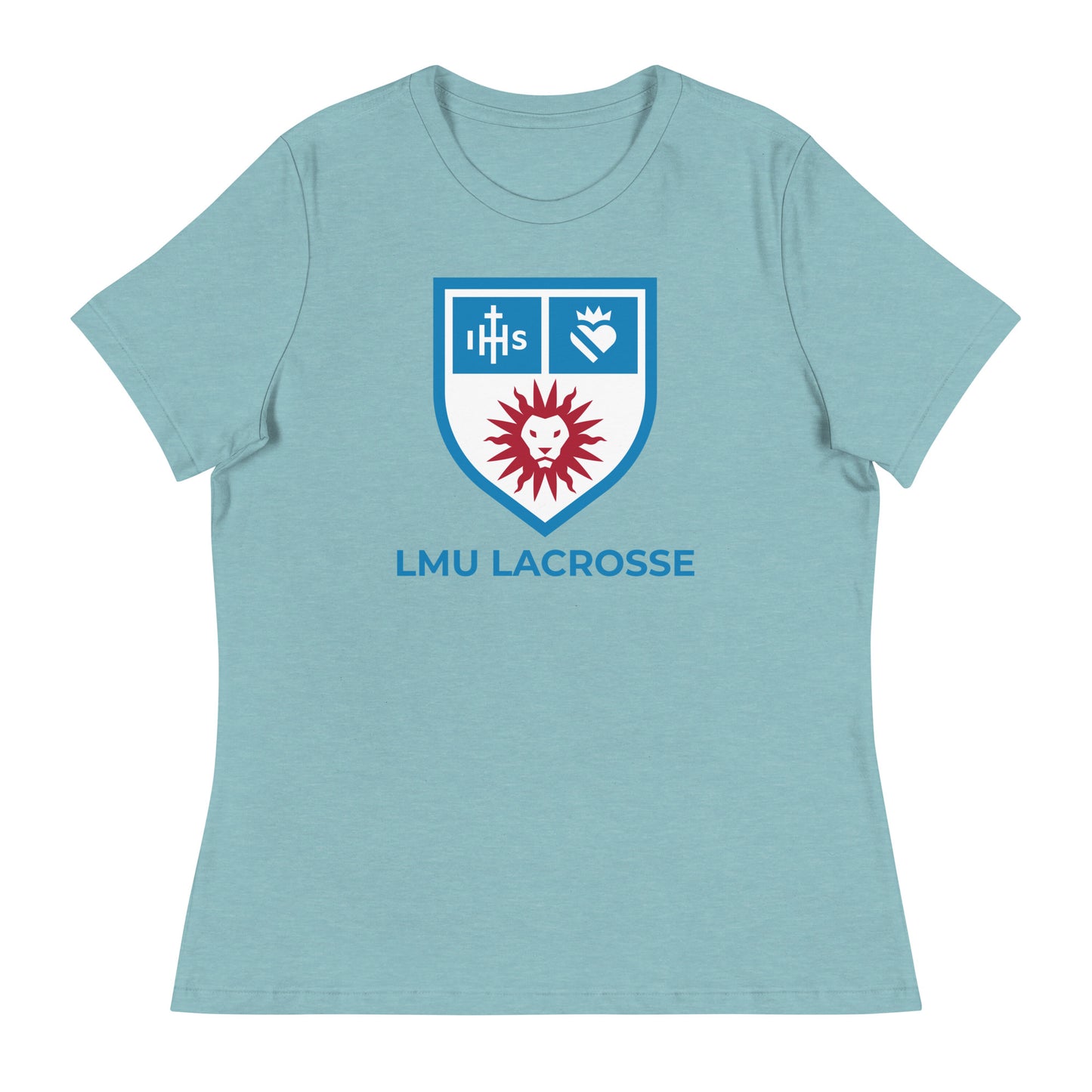 Women's LMU Lacrosse Bella + Canvas Relaxed Tee