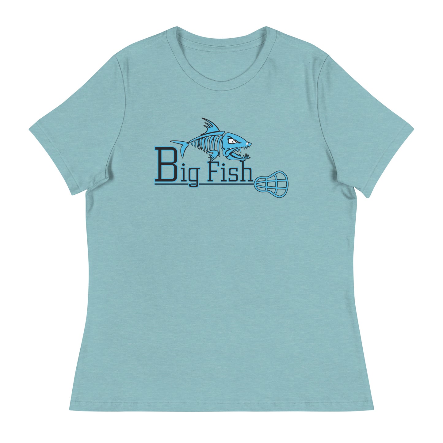 Women's Big Fish Lacrosse Bella + Canvas Relaxed T-shirt