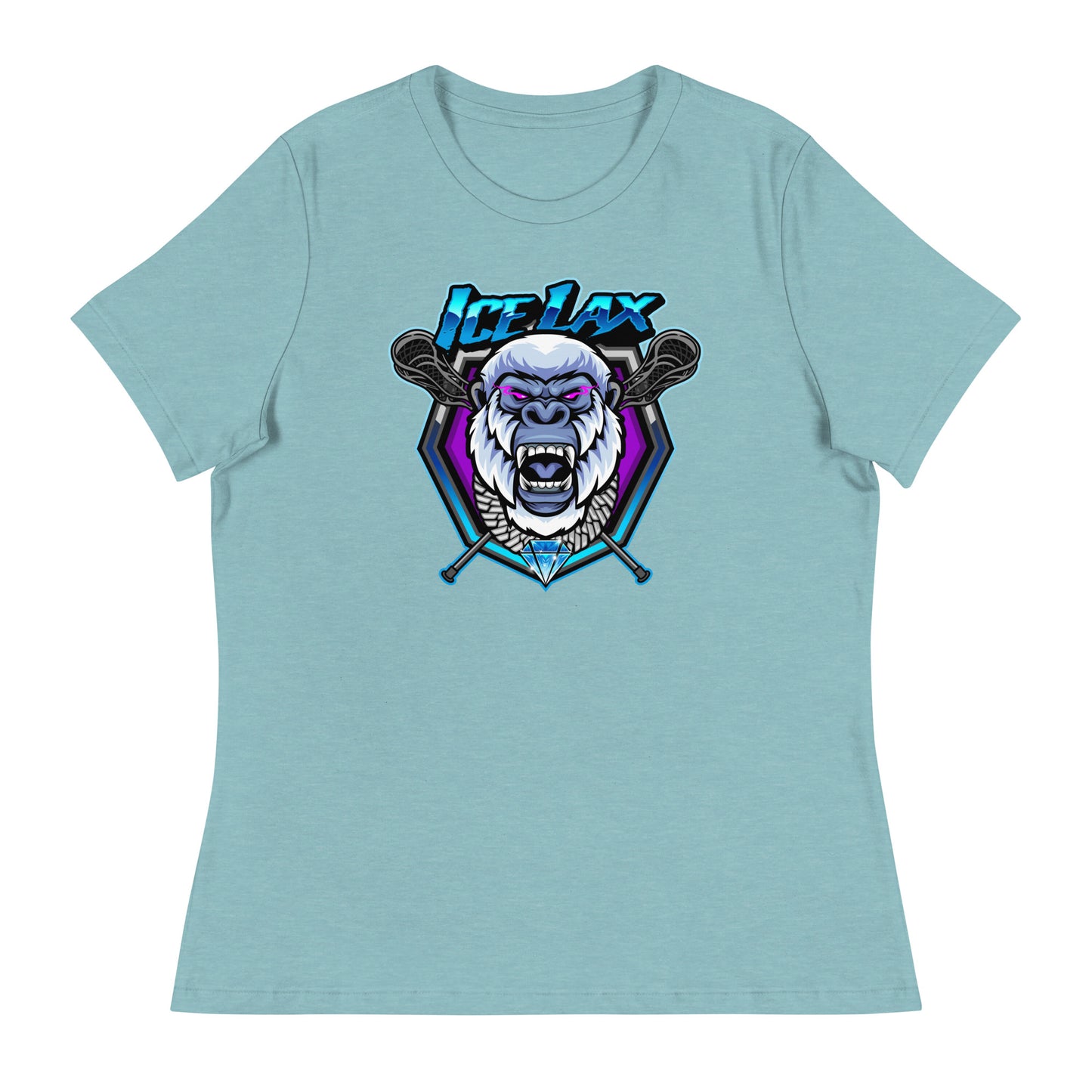 Women's ICE LAX Bella + Canvas Relaxed T-shirt