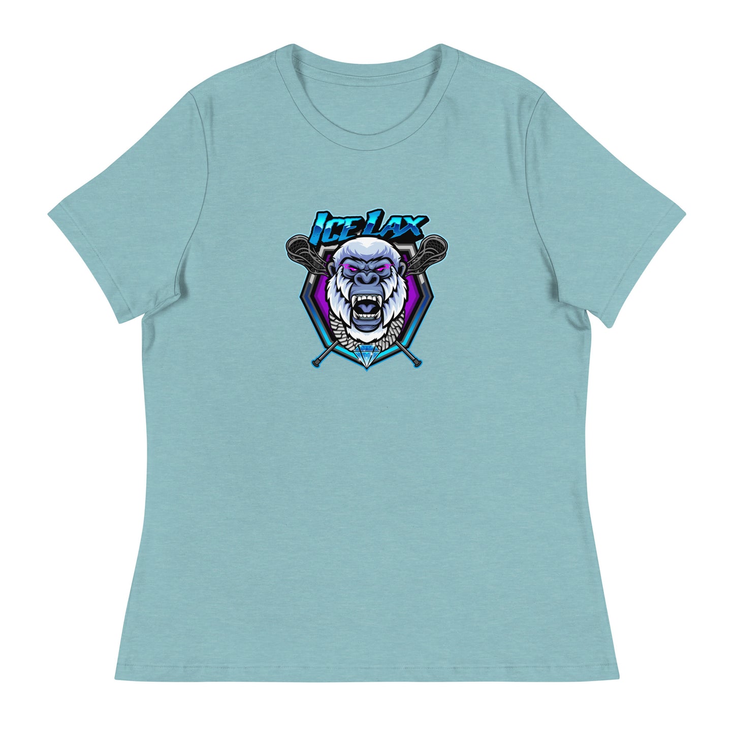 Women's ICE LAX Bella + Canvas Relaxed T-shirt