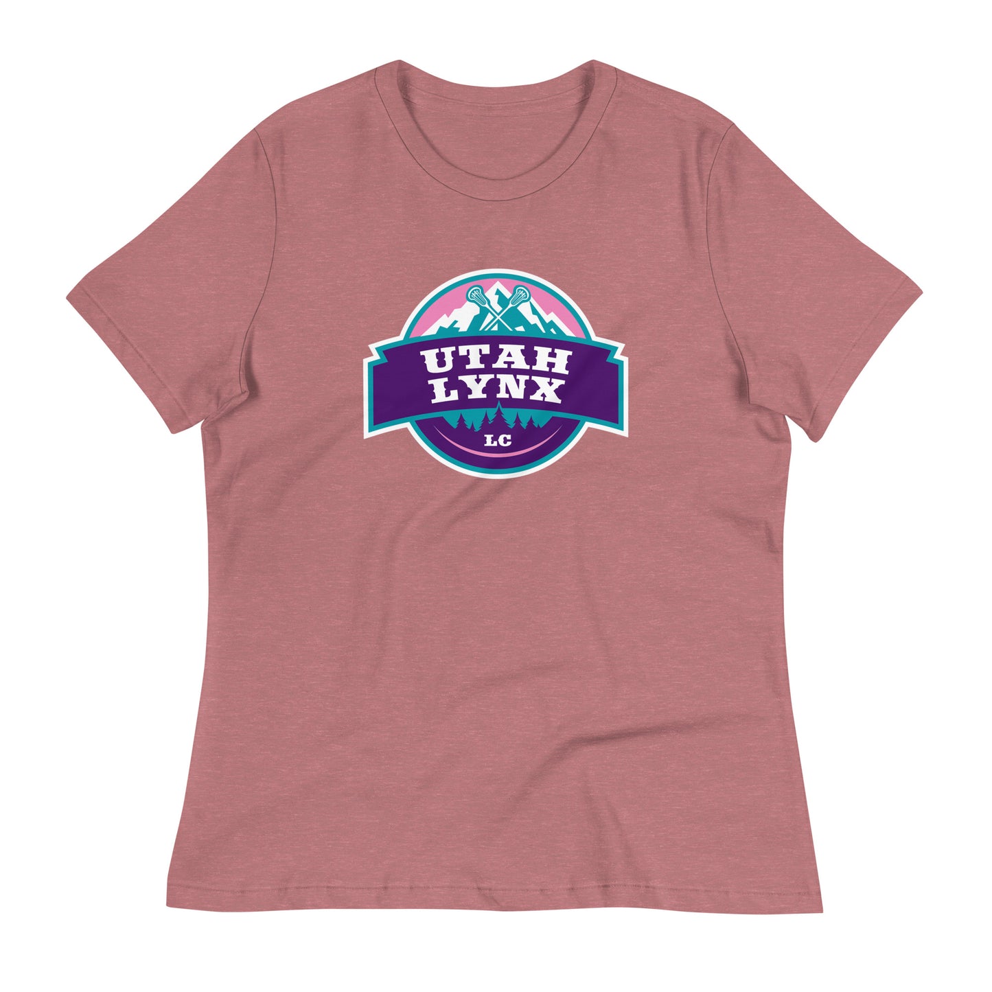 Women's Utah Lynx Bella + Canvas Relaxed Tee