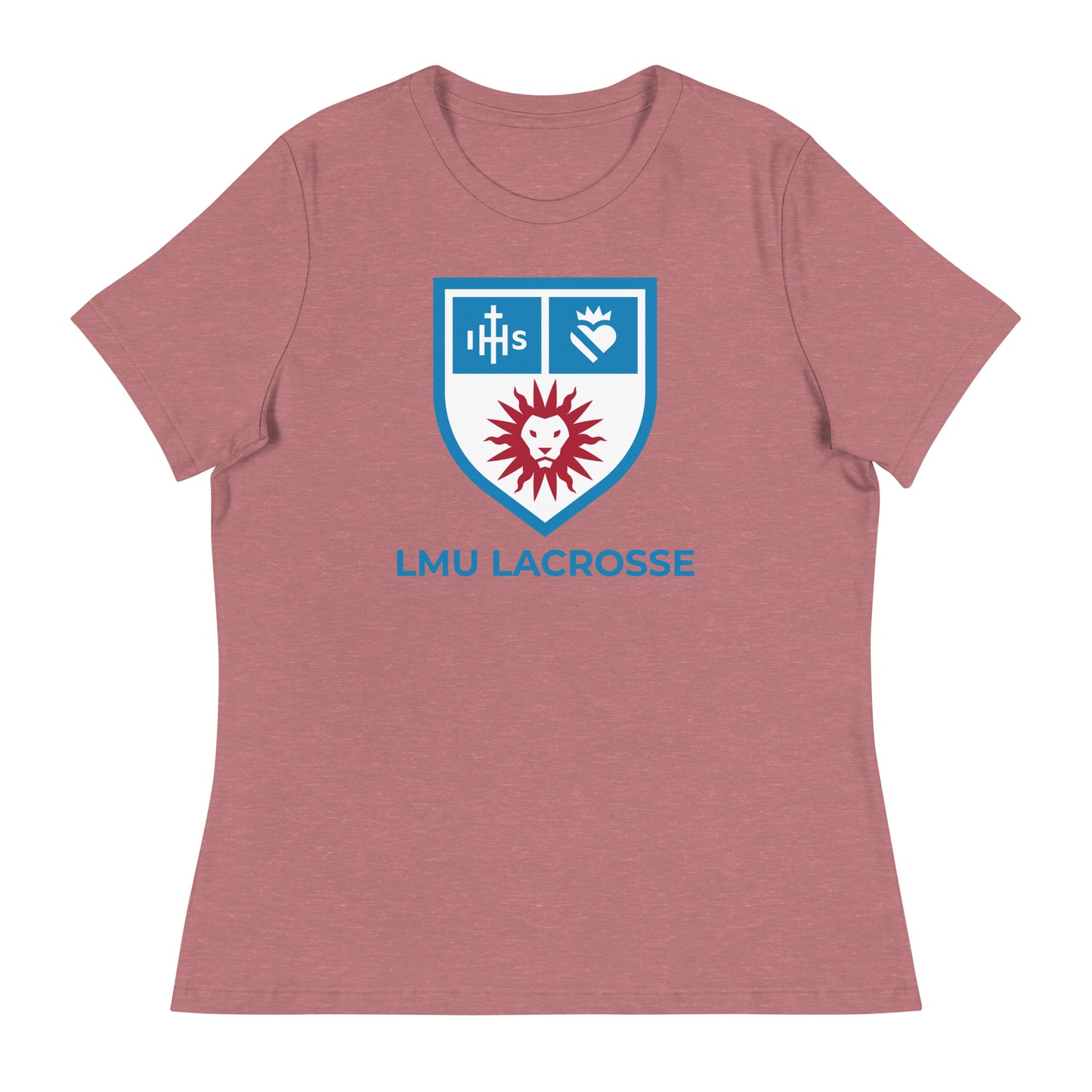 Women's LMU Lacrosse Bella + Canvas Relaxed Tee
