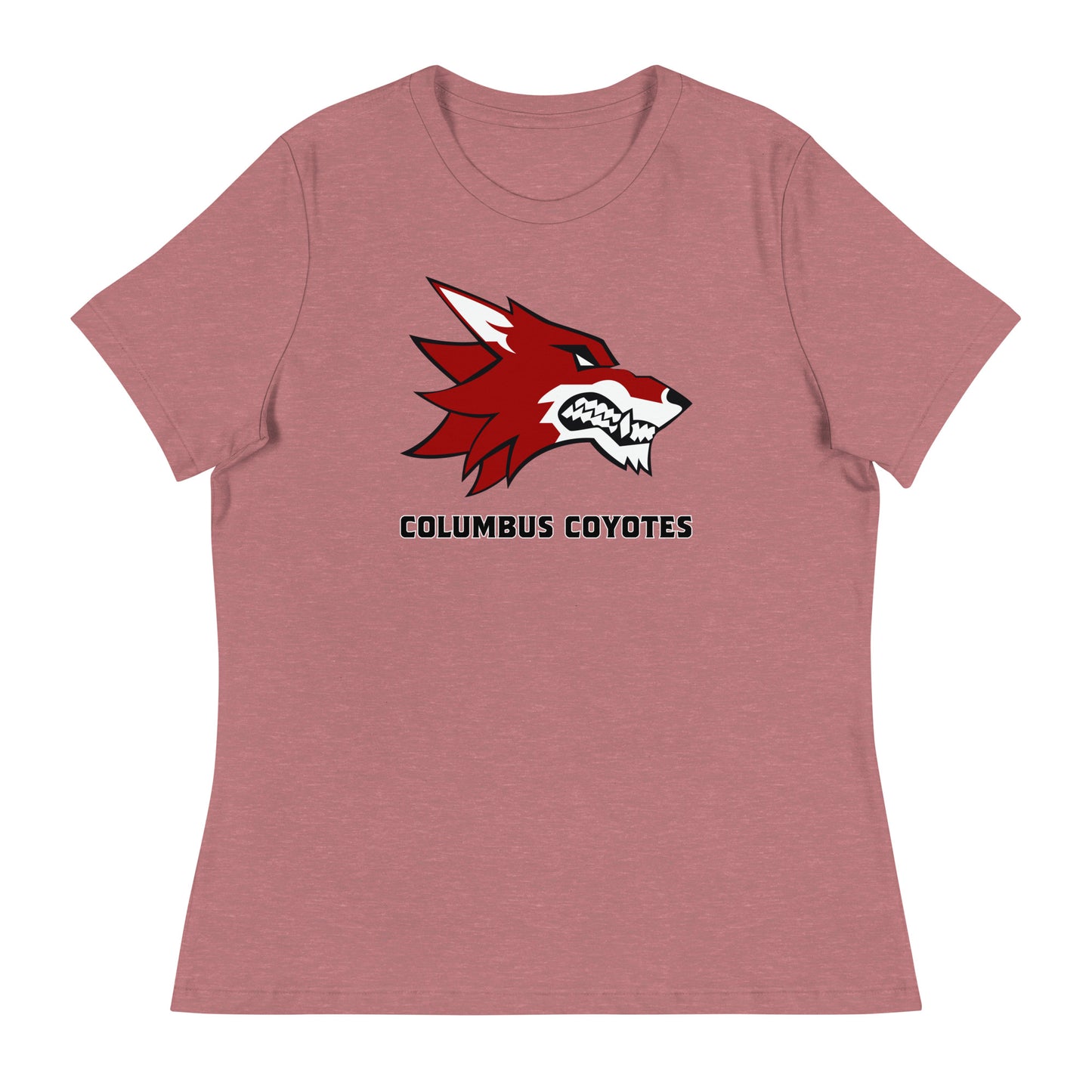 Women's Columbus Coyotes Bella + Canvas Relaxed T-Shirt