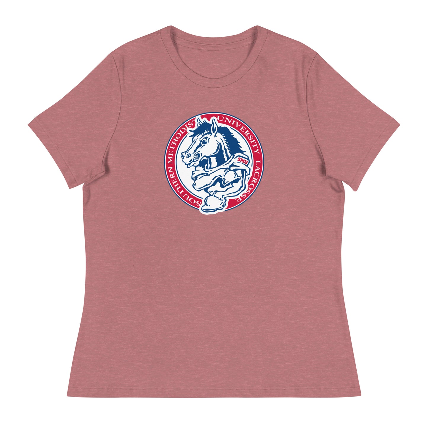Women's Stangs Lacrosse Bella + Canvas Relaxed T-Shirt