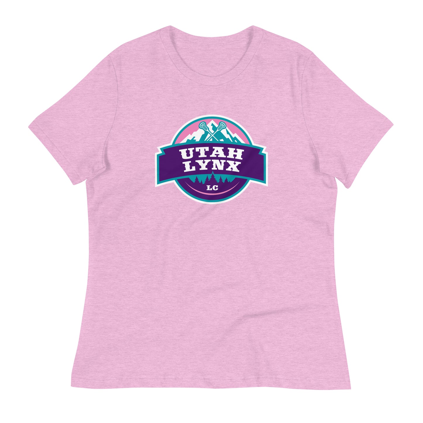 Women's Utah Lynx Bella + Canvas Relaxed Tee