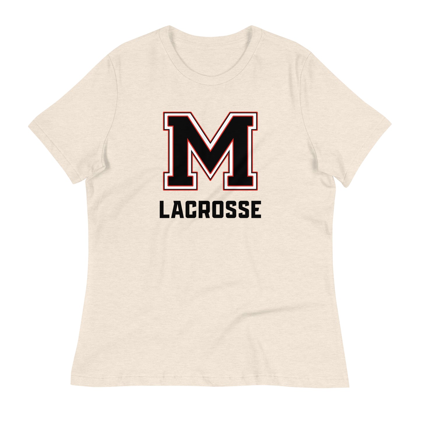 Women's Maryville Lacrosse Bella + Canvas Relaxed T-Shirt