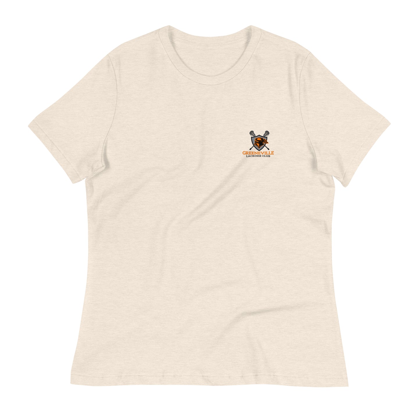 Women's Greeneville Lacrosse Bella + Canvas Relaxed T-Shirt